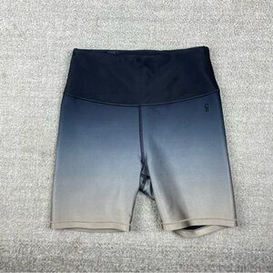 Good American Ombre Bike Gym Athletic Shorts